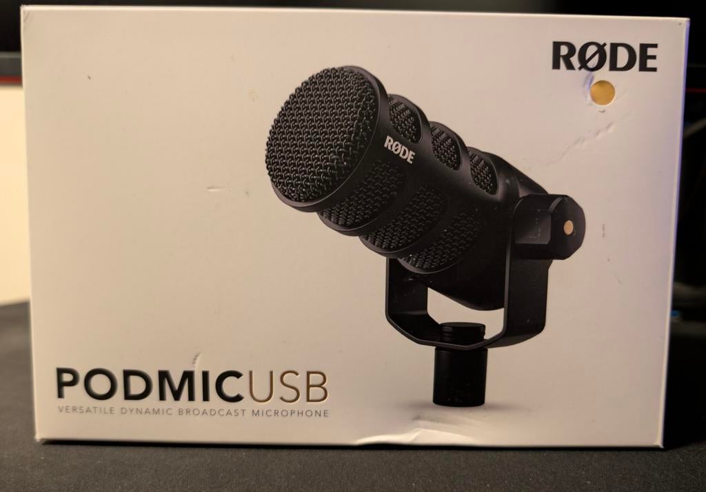RØDE PodMic USB, Muziek en Instrumenten, Microfoons, Ophalen of Verzenden, Zo goed als nieuw, Studiomicrofoon