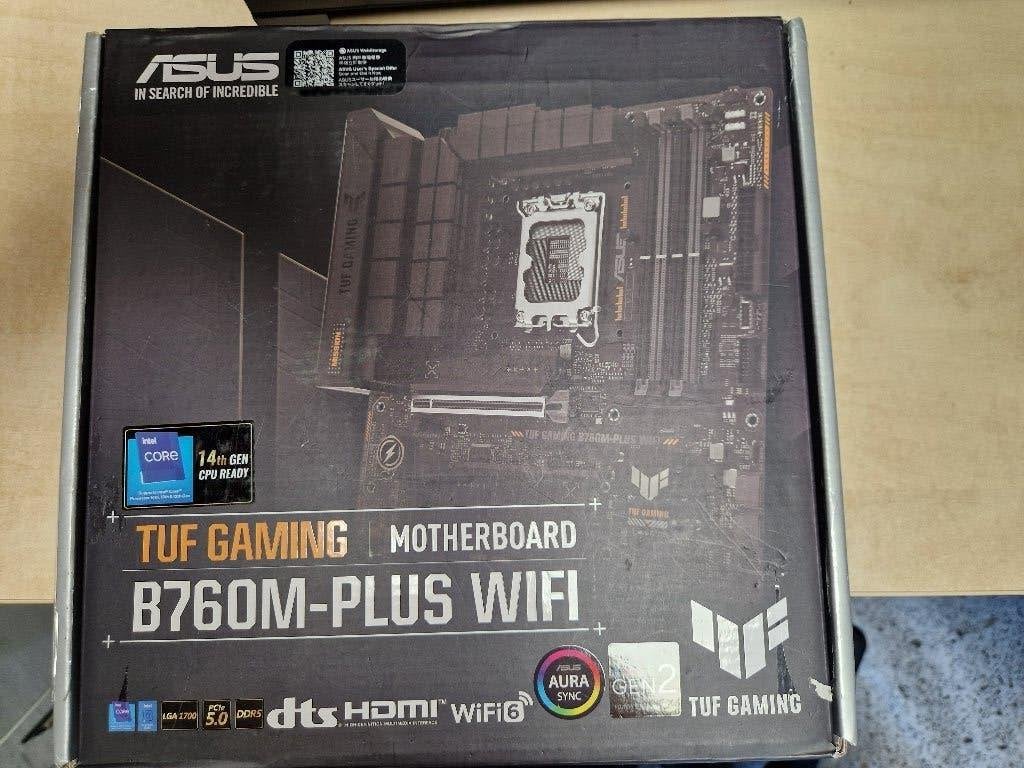 Asus B760-M Plus Wifi & i5 12600k, Computers en Software, Gebruikt, Ophalen of Verzenden, Micro-ATX, DDR5