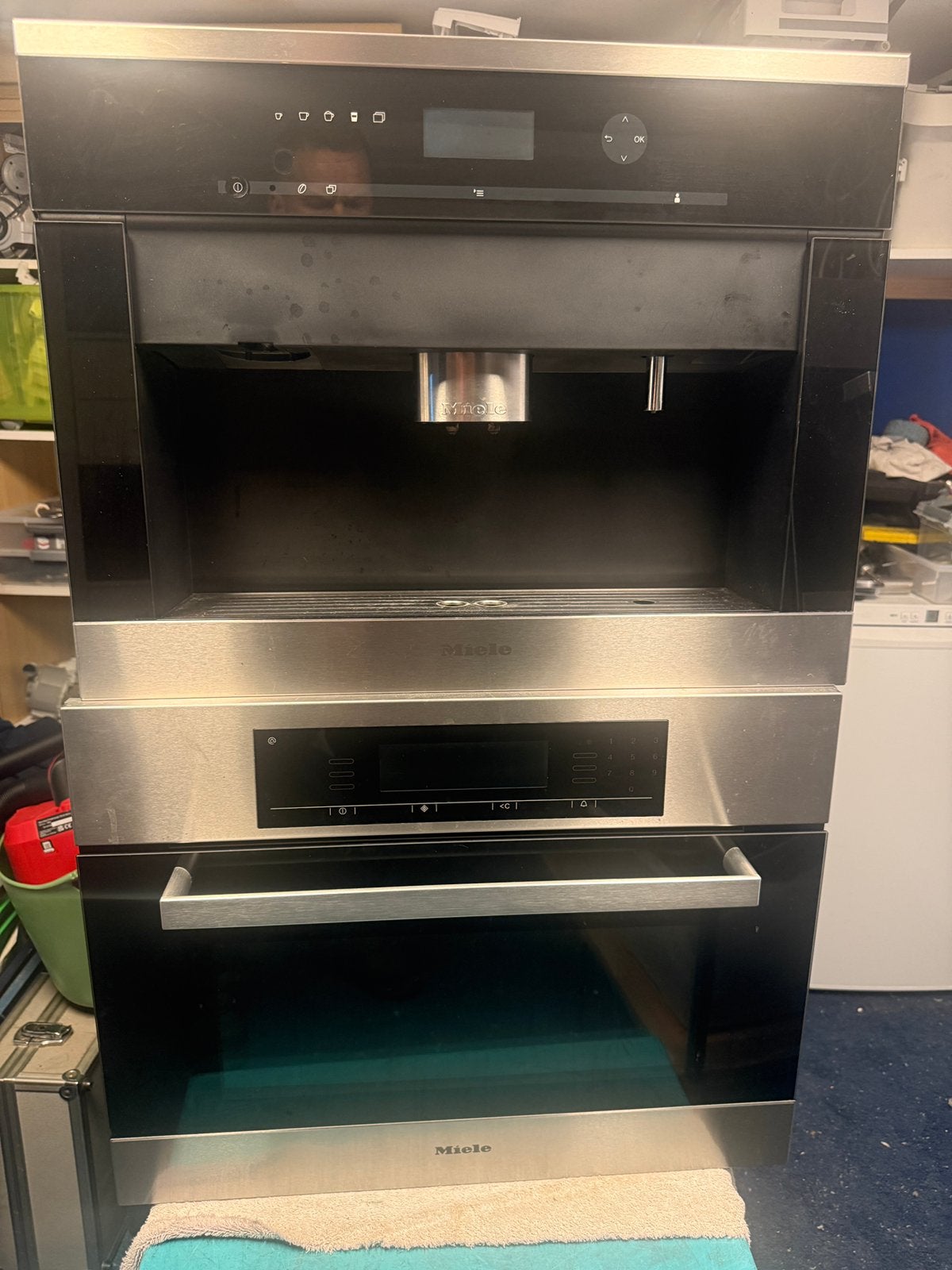 H5080BM H5040BM en CVA6405, Ophalen, 45 tot 50 cm, Gebruikt, Combi-oven
