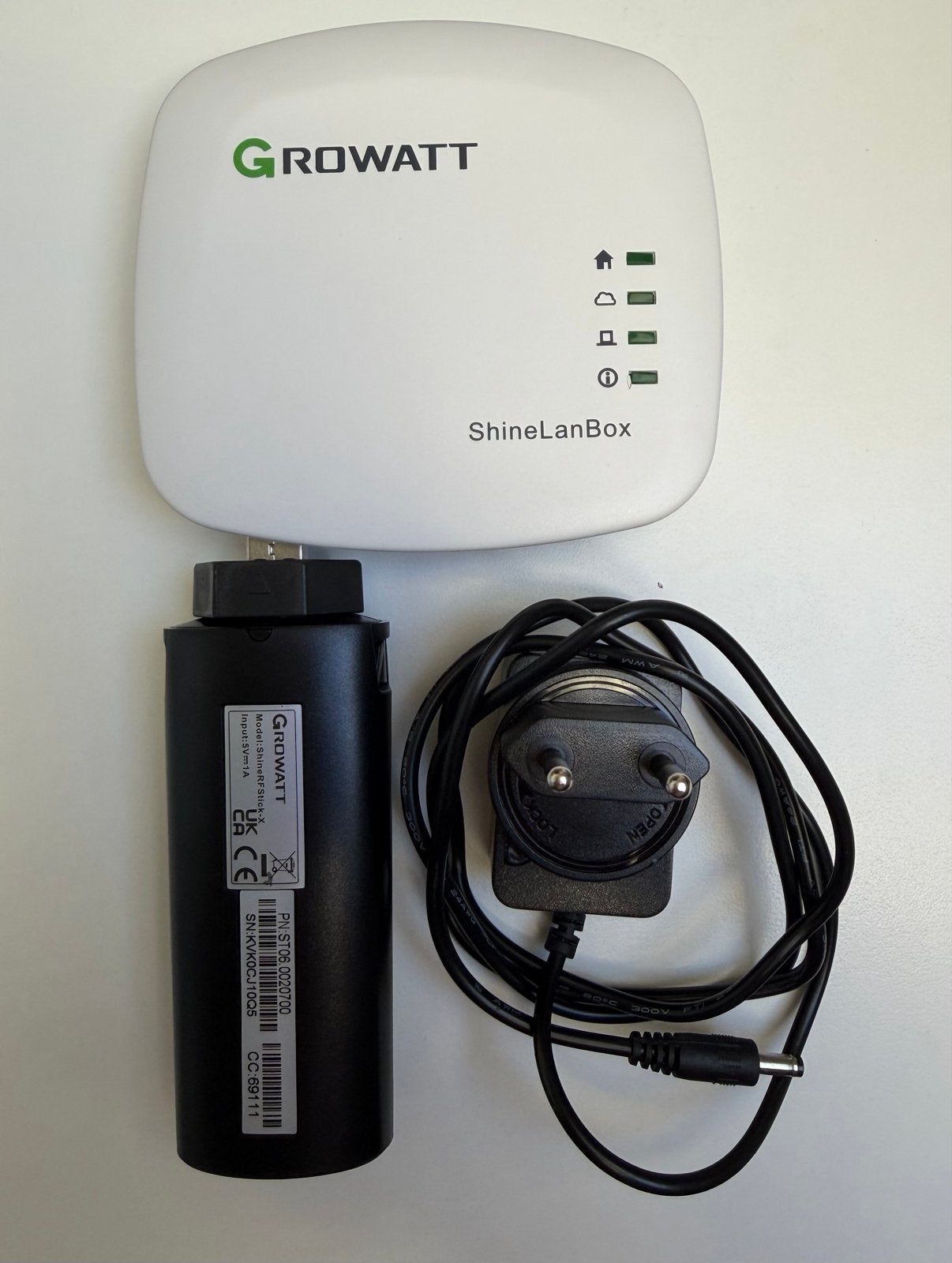 Growatt ShineLanBox en ShineWifi-X stick, Ophalen of Verzenden, Zo goed als nieuw