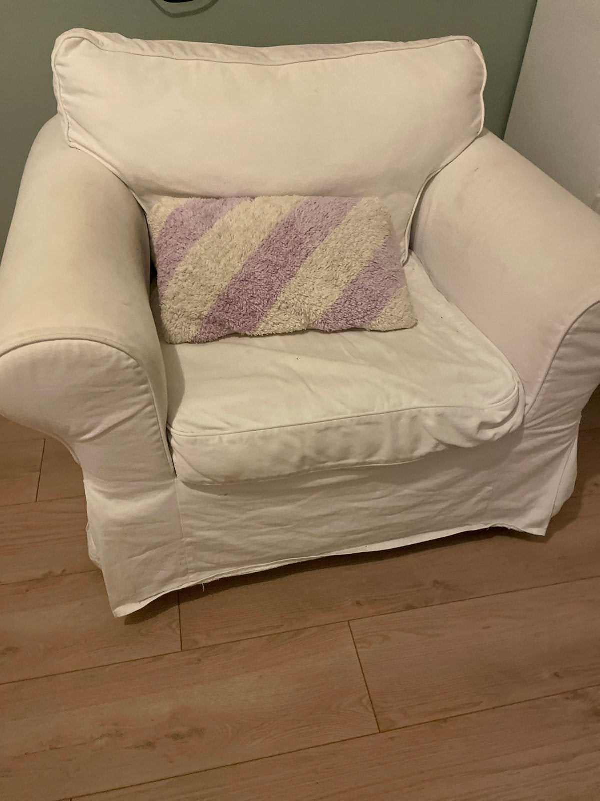 Ikea Ektorp met afneembare hoes, Huis en Inrichting, Ophalen of Verzenden, Gebruikt, 75 tot 100 cm, Stof