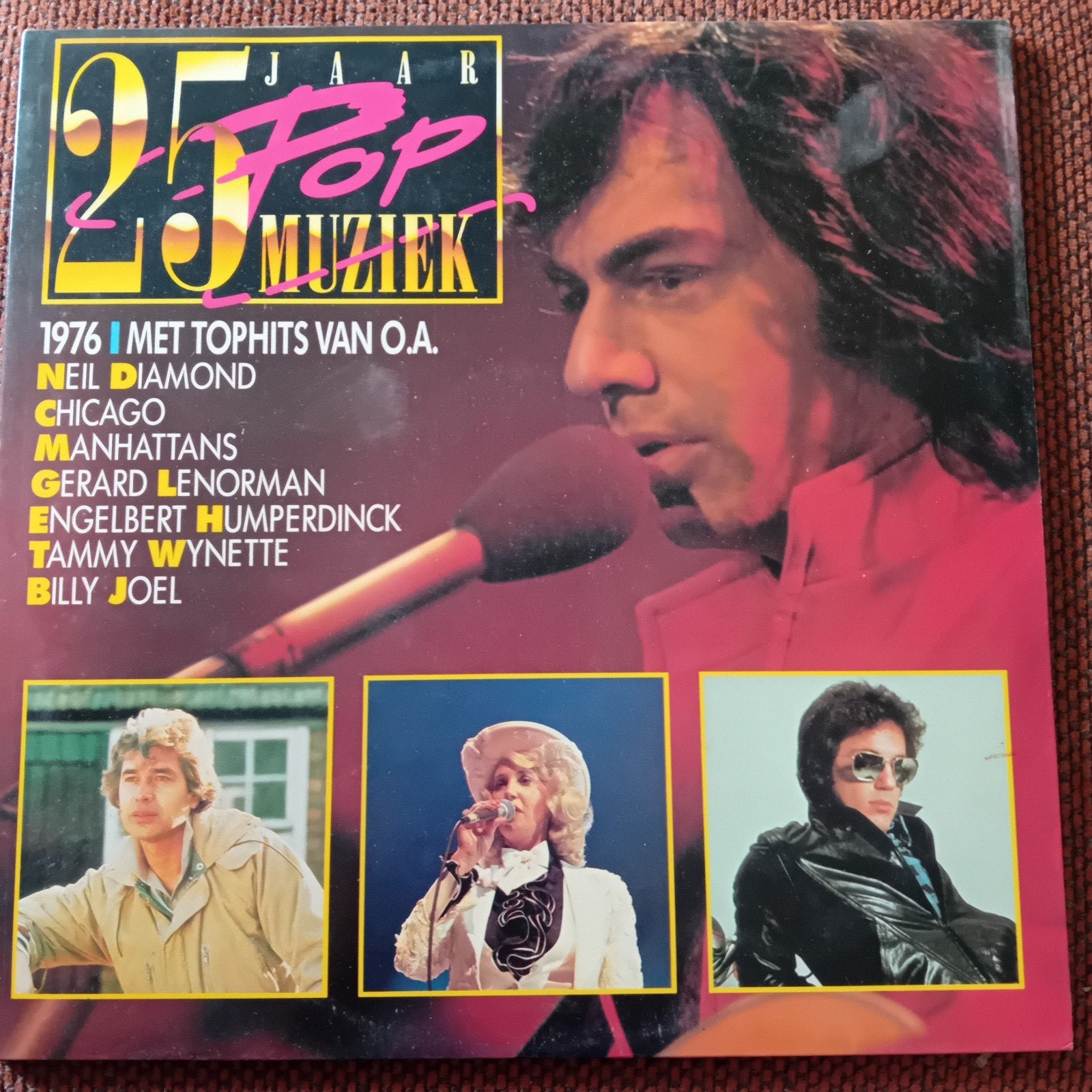 25 Jaar Pop Muziek 1976 - Diverse Artiesten LP, Cd's en Dvd's, LP, Gebruikt, Pop, Ophalen of Verzenden