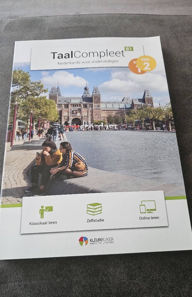 Nt2 Taalcompleet B1.2 boek - Nieuw met online code, Ophalen of Verzenden, Beta, Nieuw, Overige niveaus