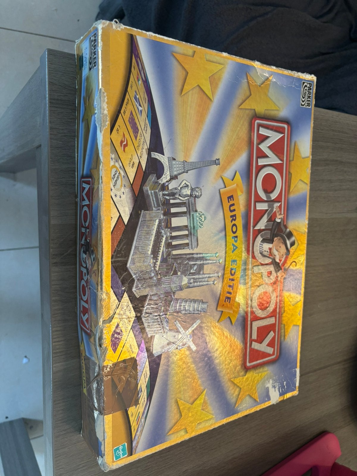 Monopoly Europa editie, Hobby en Vrije tijd, Gezelschapsspellen | Bordspellen, Ophalen of Verzenden, Gebruikt