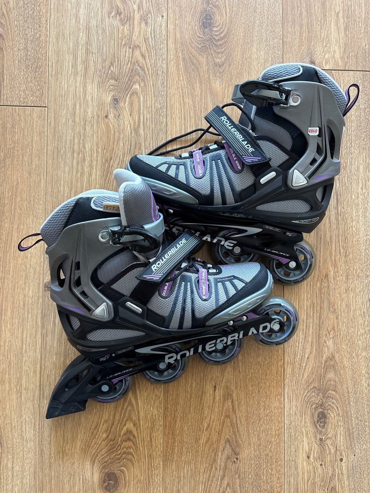 Rollerblade inline skates incl. bescherming maat 42.5, Overige merken, Ophalen of Verzenden, Zo goed als nieuw, Inline skates 4 wielen