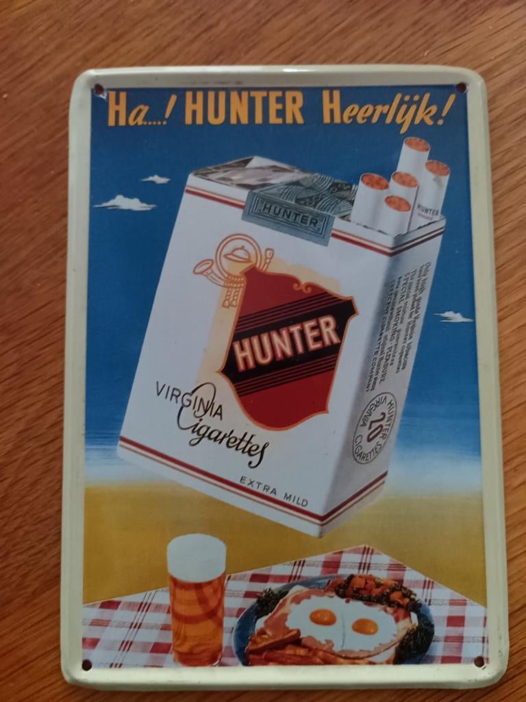 Oude bordjes met reclame en oude tegeltjes, Ophalen of Verzenden