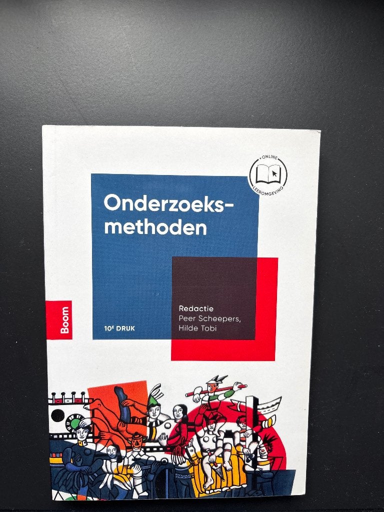Onderzoeksmethoden 10e druk, Boeken, Ophalen of Verzenden, Beta, Nieuw, WO