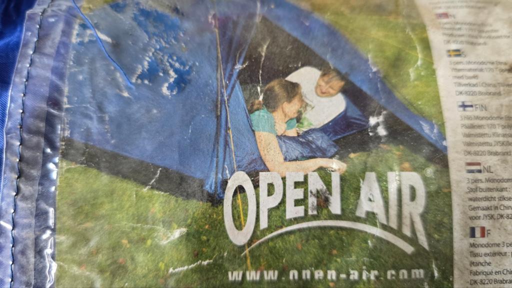 Open Air Etna 3-persoons tent, Ophalen of Verzenden