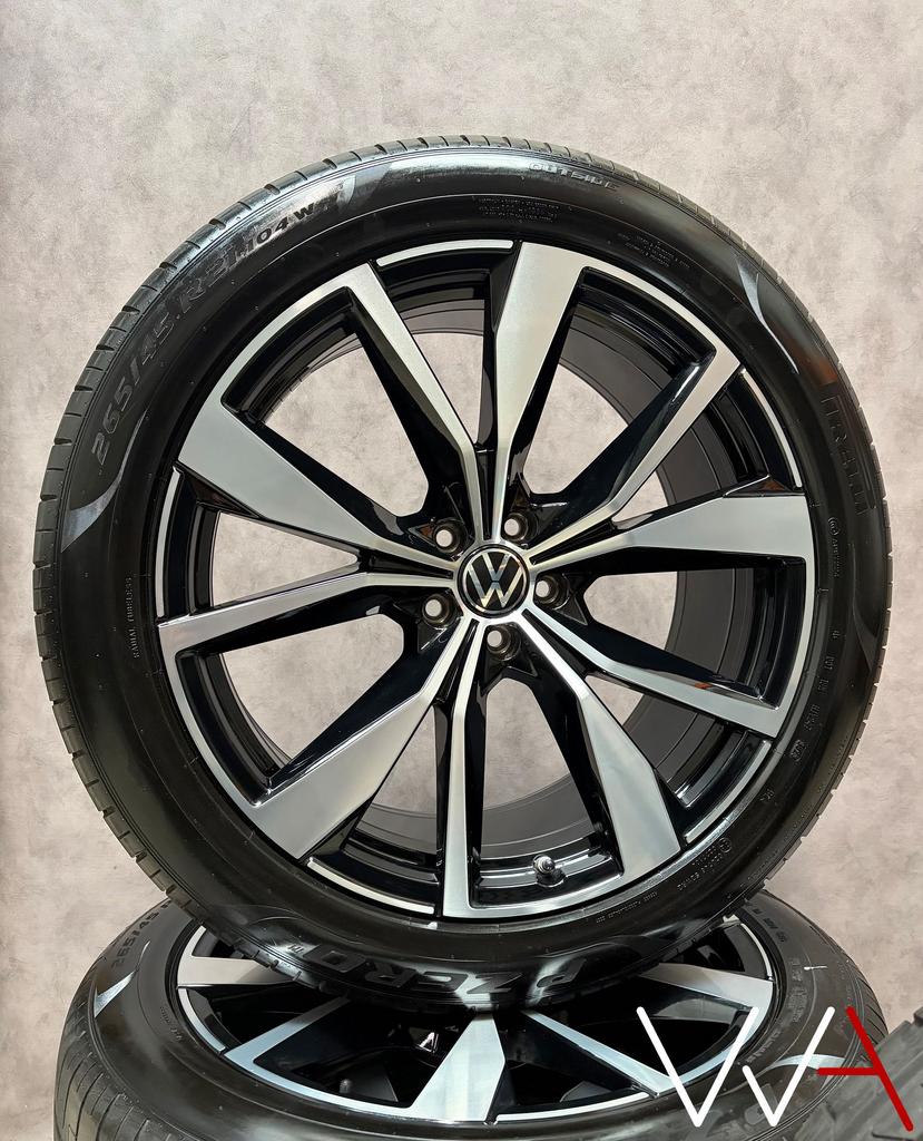 21'' Volkswagen Atlas ''Misano'' velgen DEMO BTW set orig., Auto-onderdelen, Banden en Velgen, Gebruikt, -, 265 mm, -