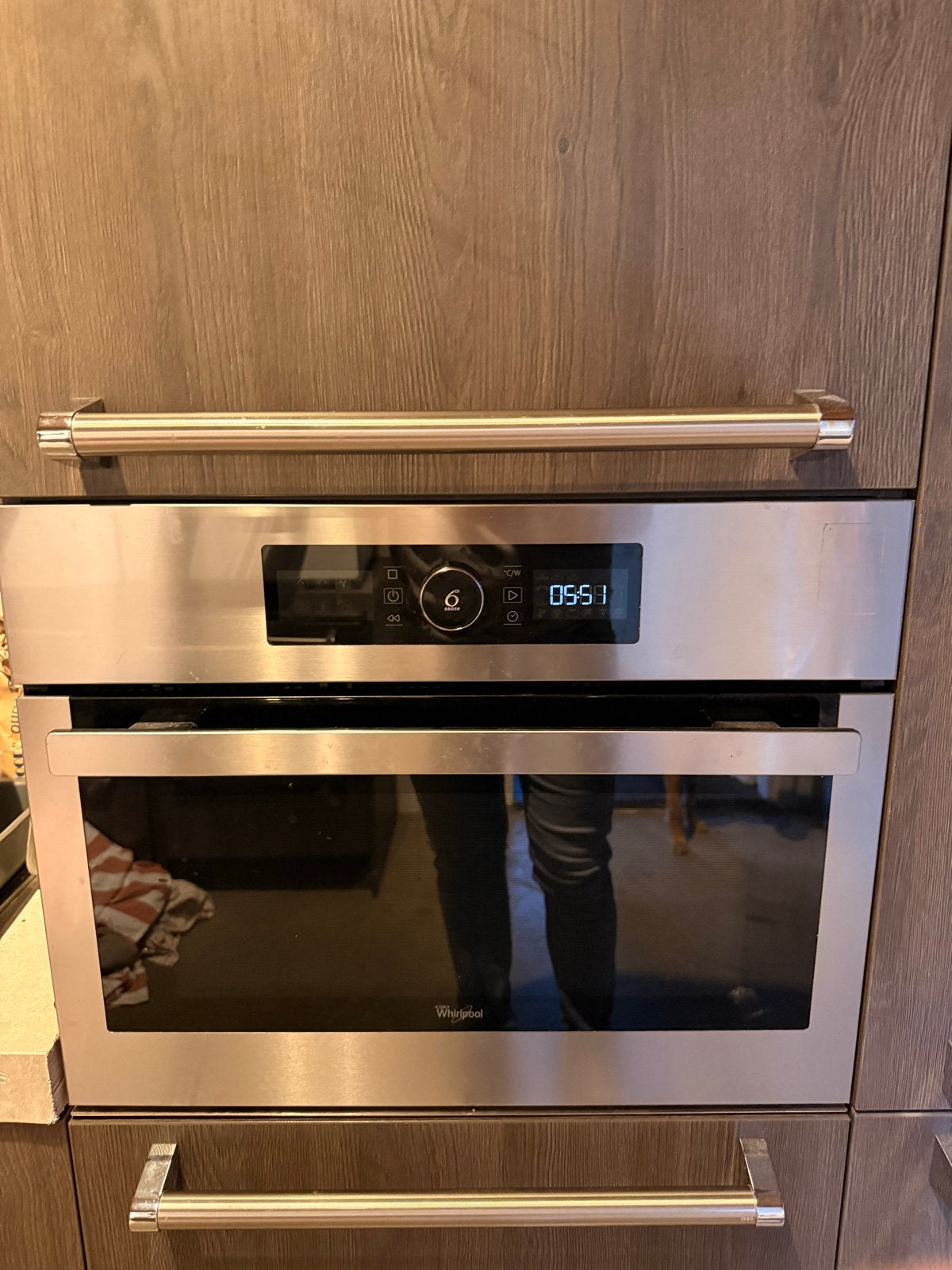 Whirlpool Inbouw Combi-oven, Ophalen, 45 tot 50 cm, Whirlpool, Hete lucht