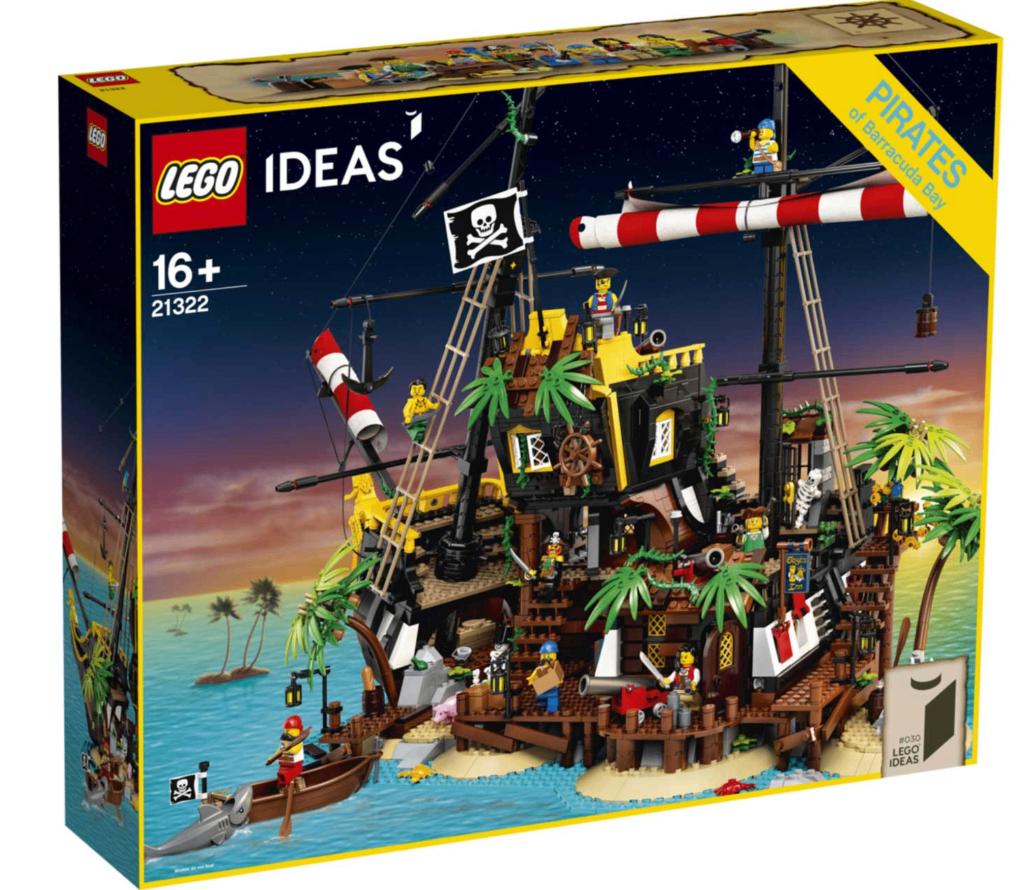 Lego Piraten van Barracuda Baai (21322) NIEUW, Ophalen, Nieuw, Complete set, Lego