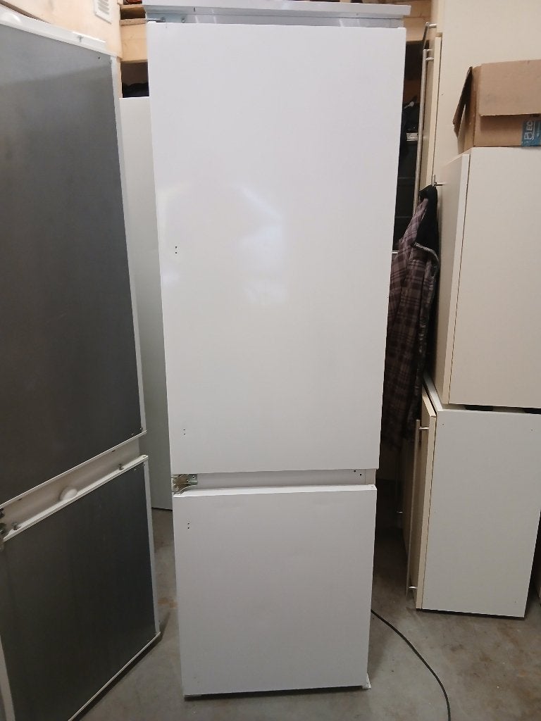 koelvries combi Whirlpool inbouw sleepdeur netjes 95 euro, Ophalen, Gebruikt, Wit, 50 tot 100 cm