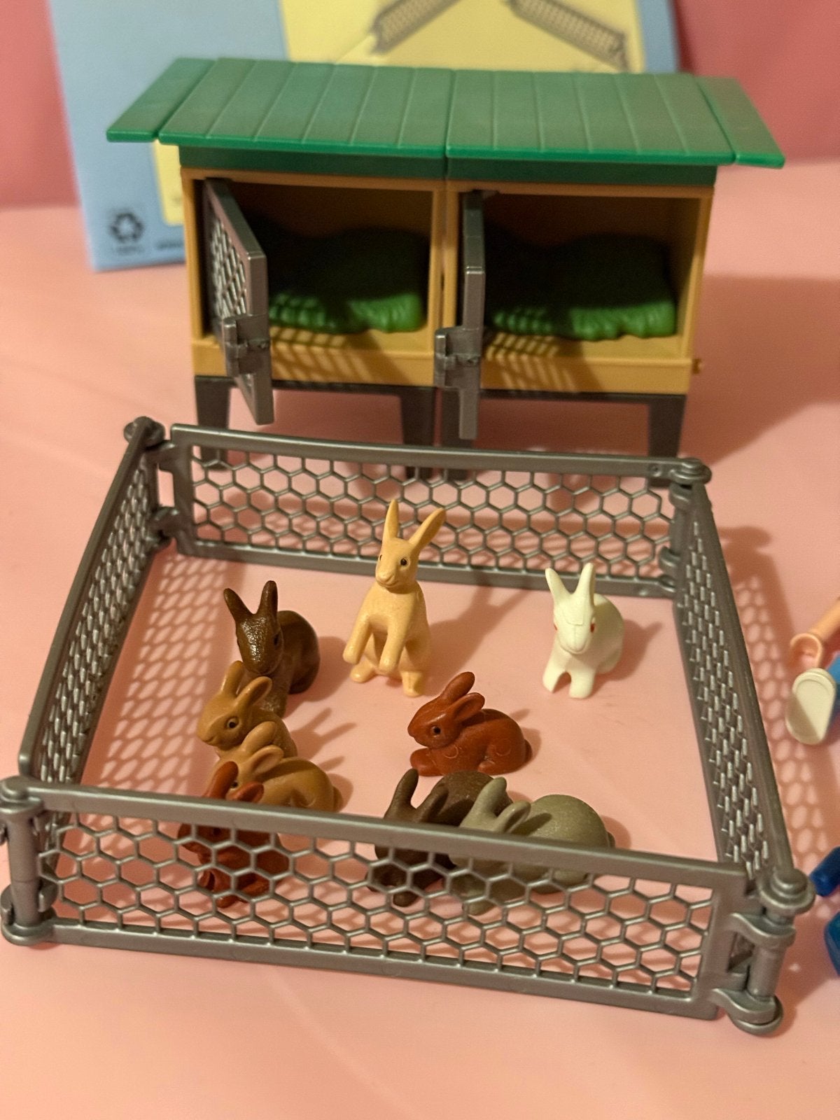 Playmobil Country 6140 – Konijnenhok met buitenren, Ophalen, Zo goed als nieuw, Jongen of Meisje