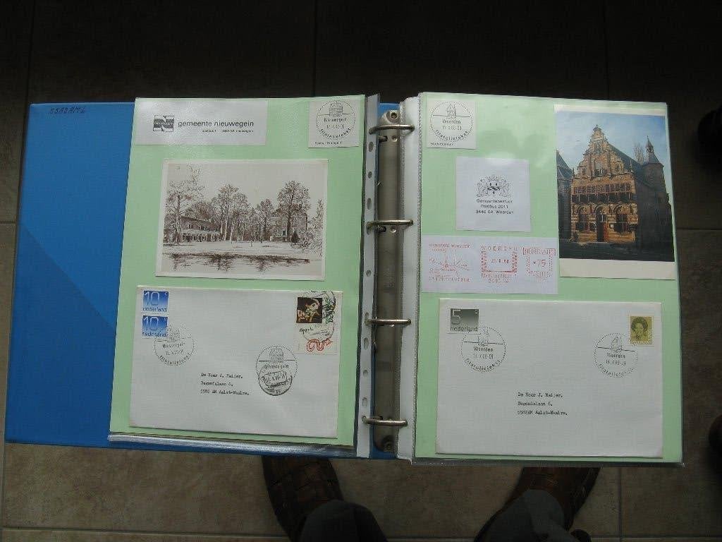 Nederlandse verzameling postzegels , speciale stempels.etc., Postzegels en Munten, Postzegels | Toebehoren, Verzenden, Verzamelalbum