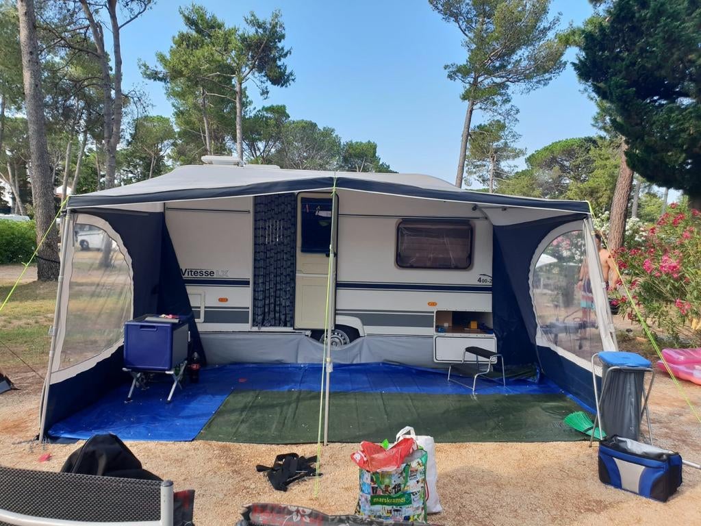 Hypercamp Domaso Luifelvoortent, Ophalen, Gebruikt, Ten Cate All Season 240g/m2, Overige merken