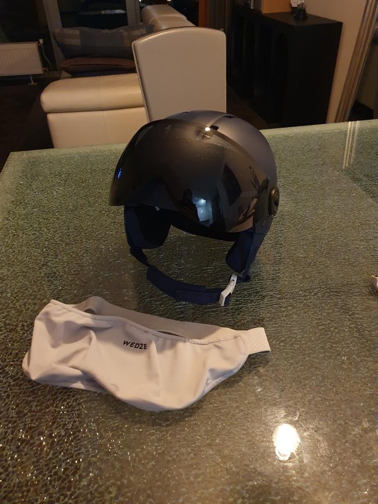 Skihelm, Sport en Fitness, Skiën en Langlaufen, Overige typen, Zo goed als nieuw, Minder dan 100 cm, Ophalen