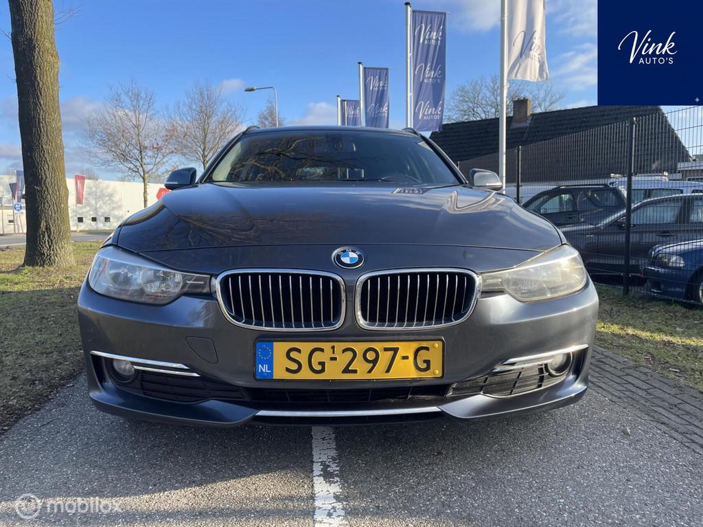 BMW 3-serie Touring 318d | Luxury | NAV | Trekhaak | Cruise, Auto's, BMW, 4 cilinders, 3-Serie, Navigatiesysteem, Te koop