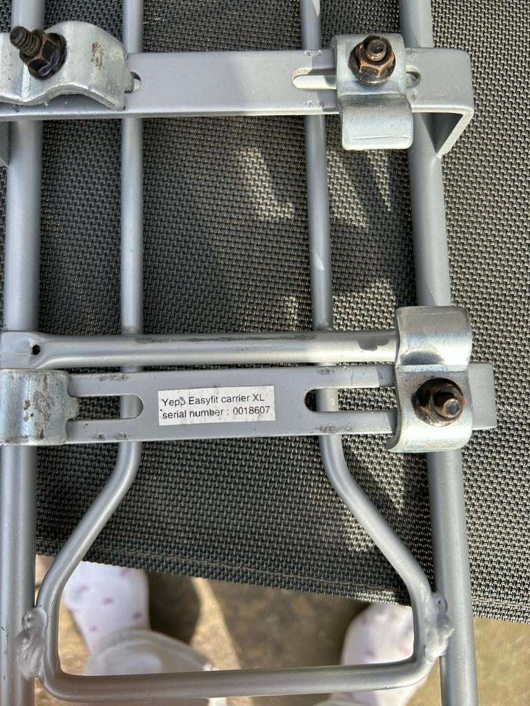 Yepp Easyfit carrier XL bagagedrager, Ophalen of Verzenden, Gebruikt