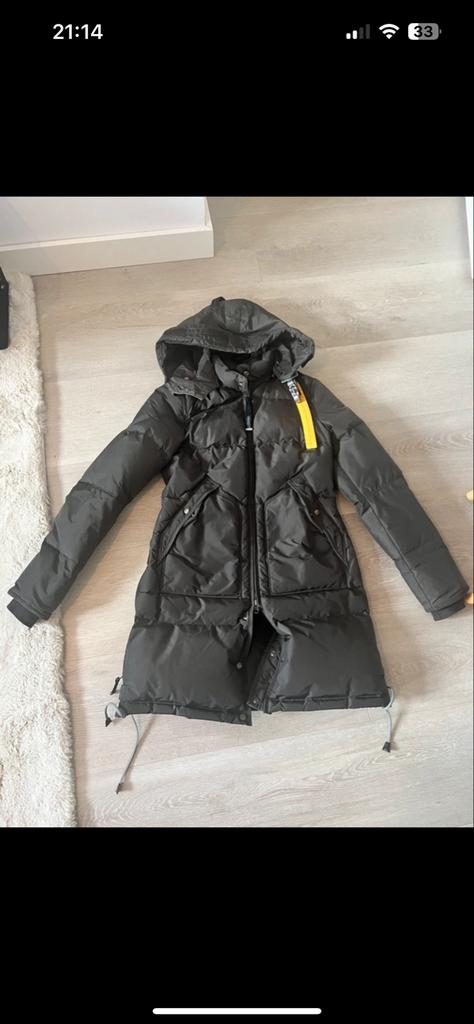 Parajumper winterjas maat XS, Kleding | Dames, Jassen | Winter, Ophalen of Verzenden, Gedragen, Maat 34 (XS) of kleiner, Grijs
