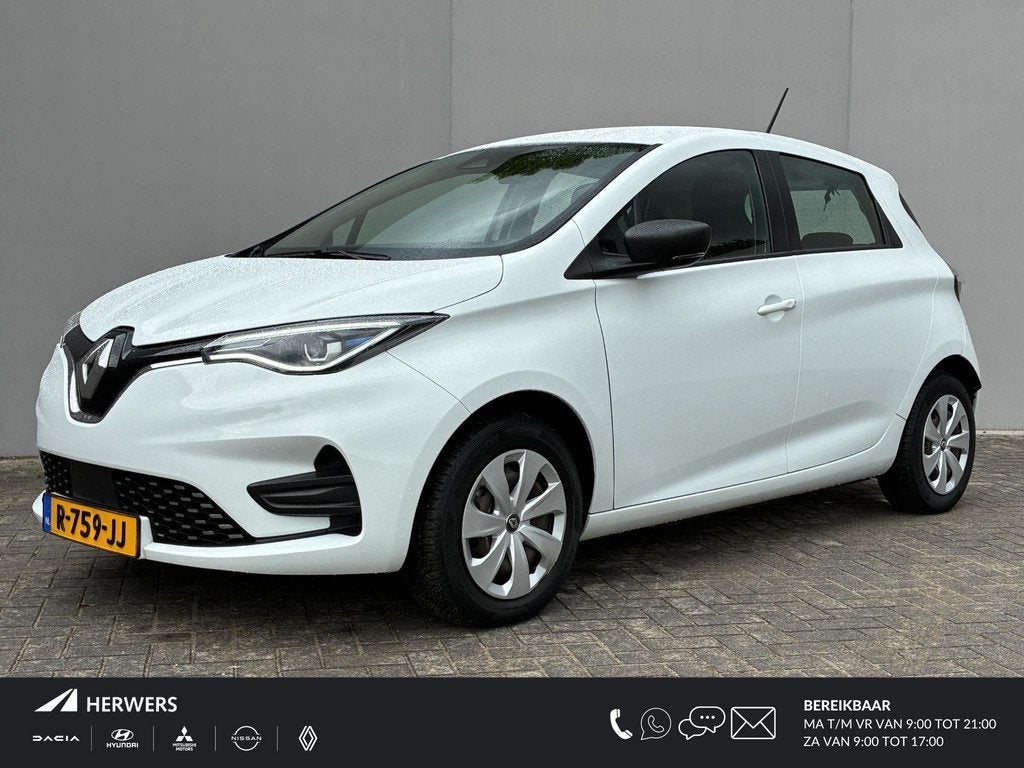 Renault ZOE R135 Zen 52 kWh / SOH 94% / 1e Eigenaar / CCS Sn, Auto's, Renault, Gebruikt, Lane Keeping Assist, 180 min, Wit