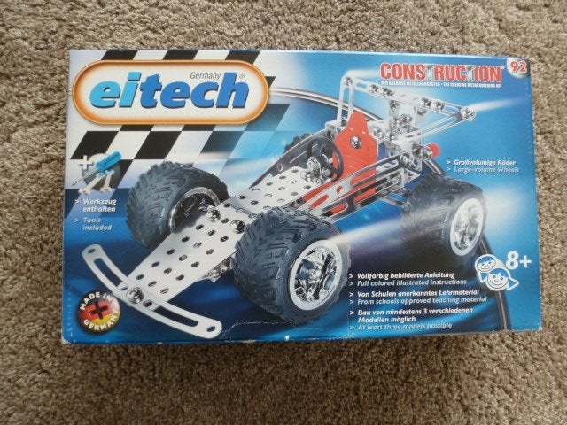 NIEUW EITECH constructieset RACEAUTO / QUAD 180 delig, Kinderen en Baby's, Ophalen of Verzenden, Nieuw, Bouwen