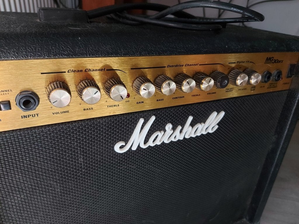 Marshall versterker, Ophalen, Gebruikt, Gitaar, 50 tot 100 watt