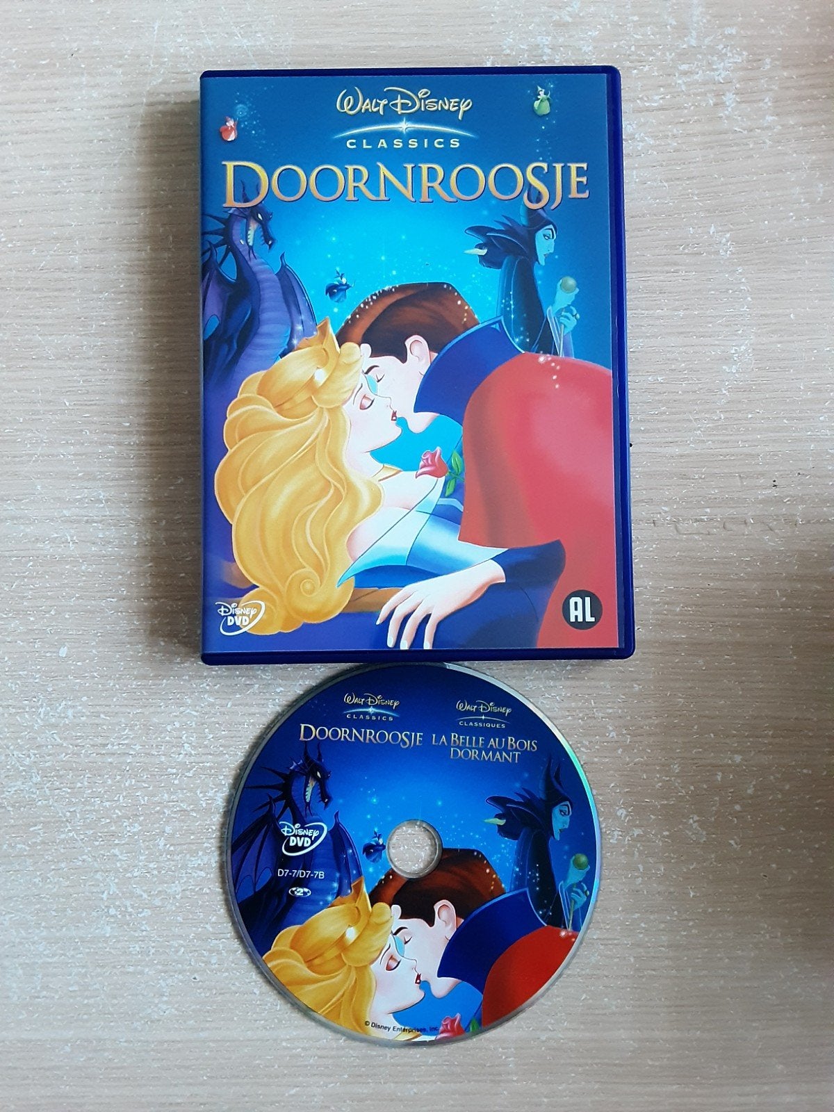 Tekenfilm Walt Disney Classics Doornroosje, Cd's en Dvd's, Dvd's | Tekenfilms en Animatie, Alle leeftijden, Ophalen of Verzenden