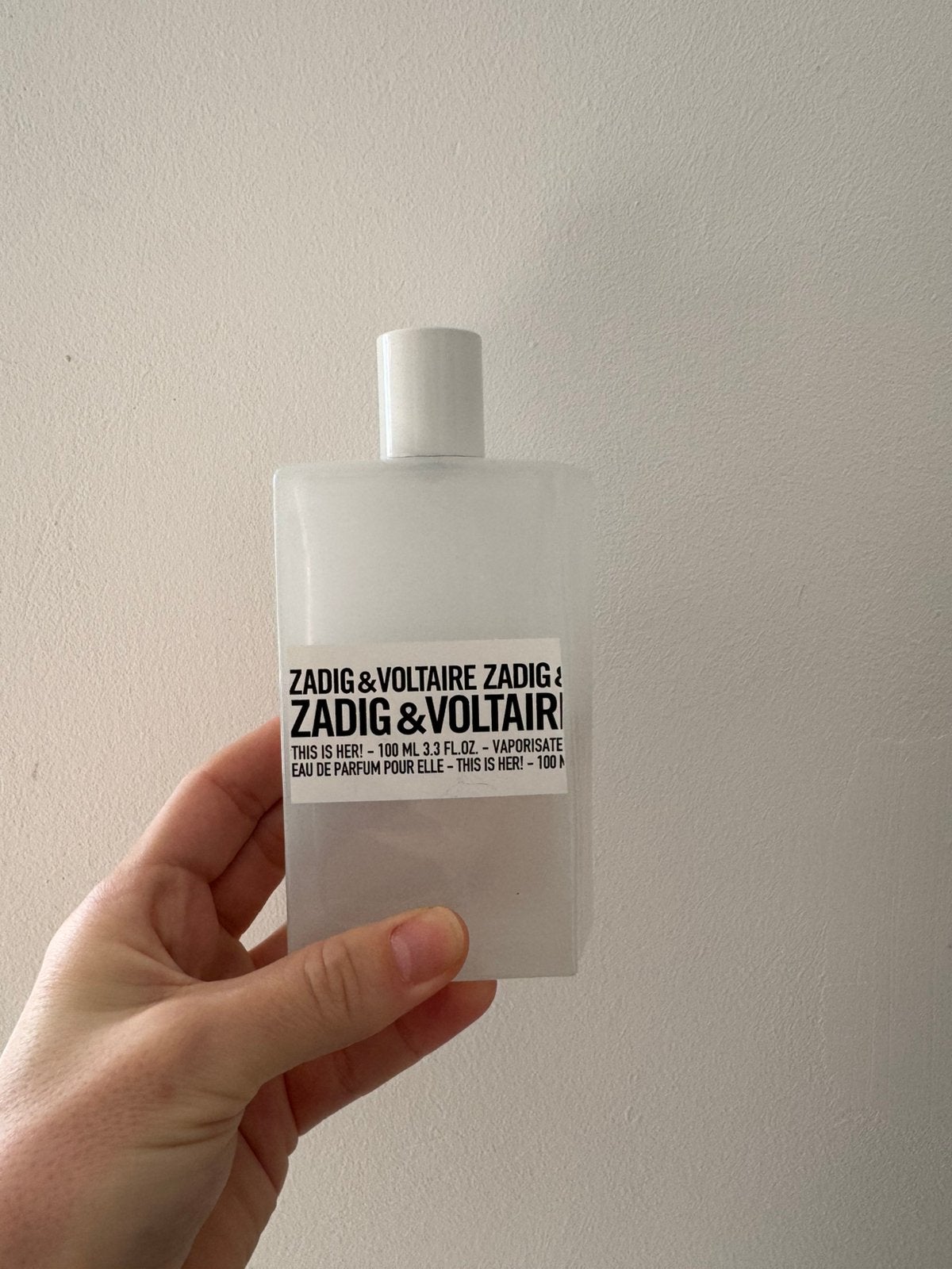 50 ml Zadig & Voltaire, Ophalen of Verzenden, Zo goed als nieuw