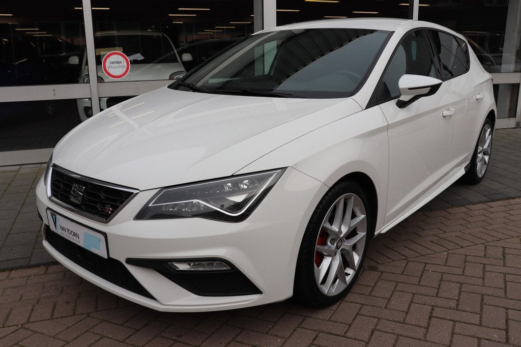 SEAT Leon 1.4 EcoTSI FR Aerodynamica-pakket (dakspoiler, sid, Auto's, 1141 kg, Stof, Gebruikt, Zwart