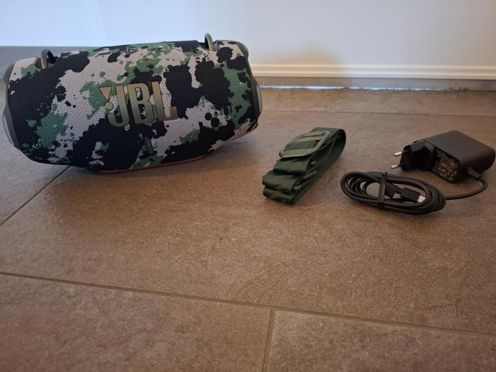 JBL Xtreme 4 camo, Audio, Tv en Foto, Luidsprekers, Ophalen, 120 watt of meer, Front, Rear of Stereo speakers, JBL