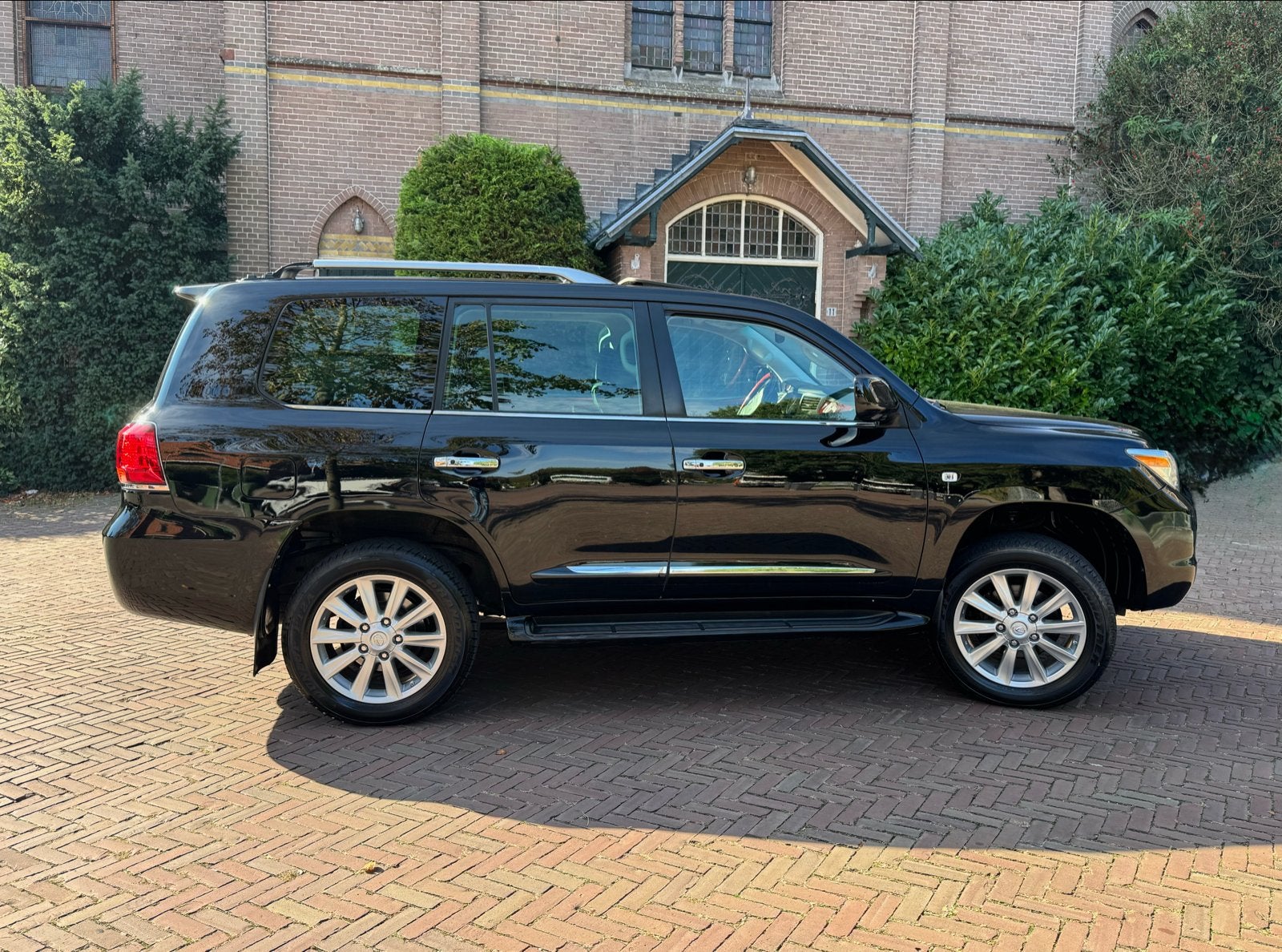 Lexus Lx570 8pers I Land Cruiser I Btw I Schuifdak I, Auto's, Automaat, Euro 5, Zwart, Leder