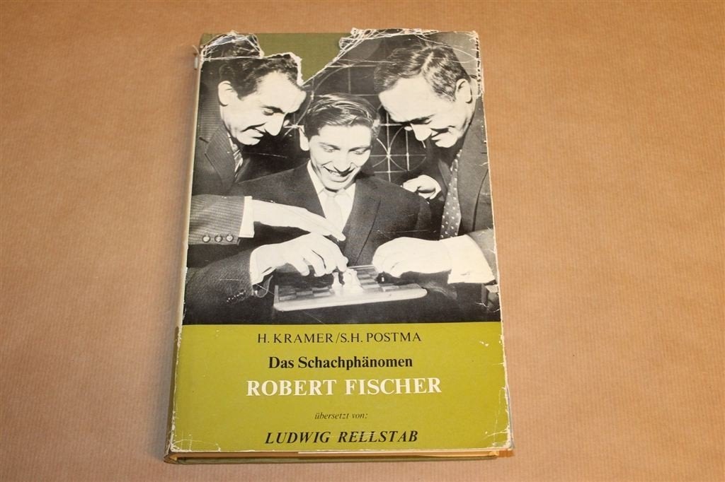 Das Schachphänomen Robert Fischer — Vintage Schaakboek 1966, Ophalen of Verzenden, Gelezen, Overige onderwerpen