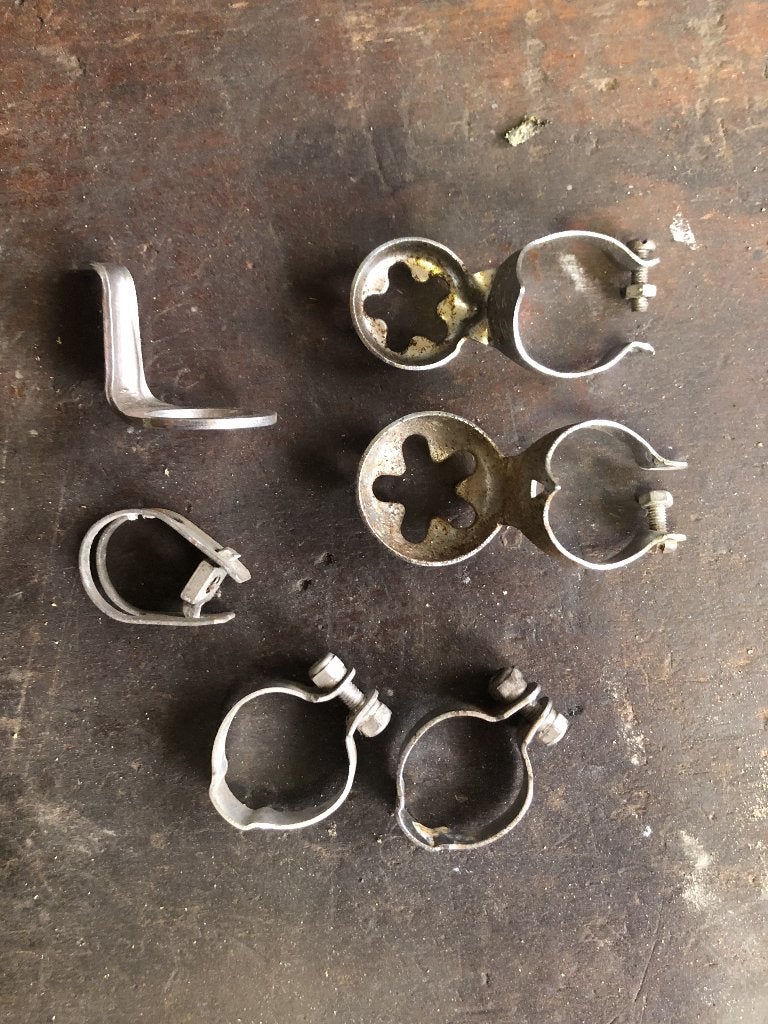 diverse beugels voor vintage racefiets, Fietsen en Brommers, Gebruikt, Overige typen, Staal, Ophalen of Verzenden
