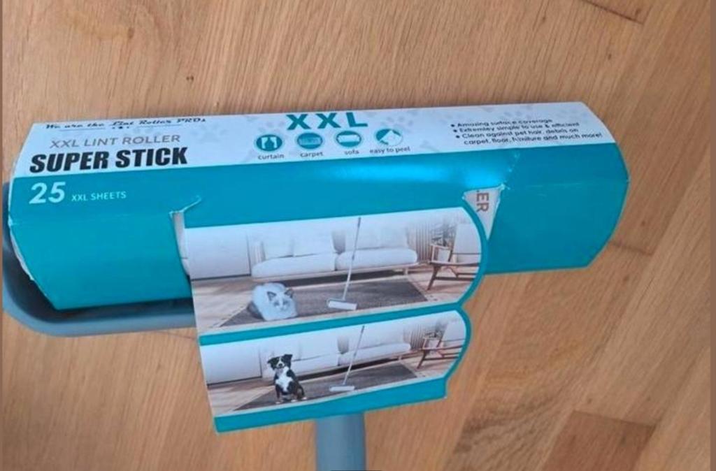 Xxl lint roller nieuw in verpakking, Ophalen of Verzenden, Bezem of Borstel