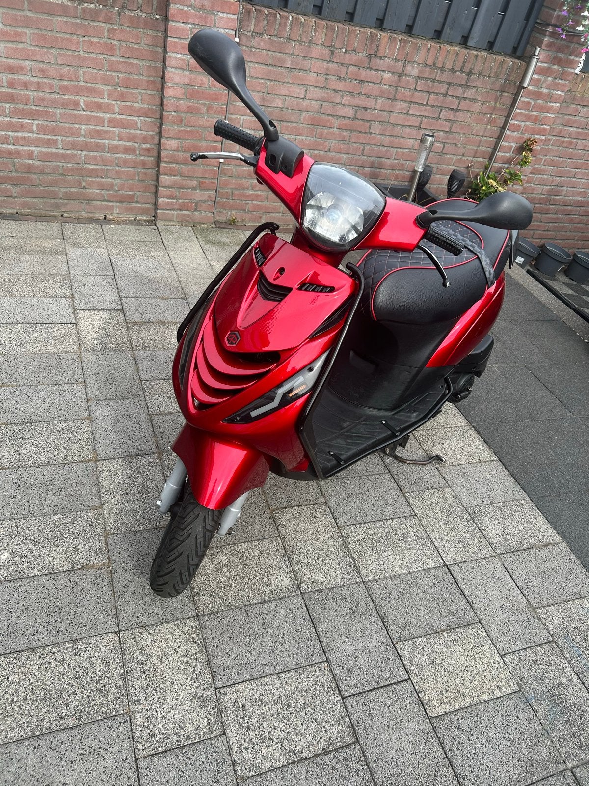 Piaggio Zip Rood MET WOK, Ophalen of Verzenden, Gebruikt, Benzine, Piaggio