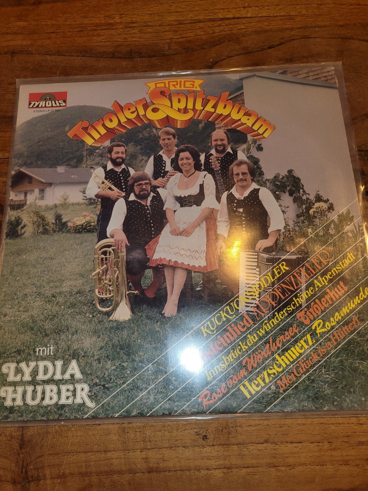 orig tiroler spitzbuam mit lydia huber, Ophalen of Verzenden