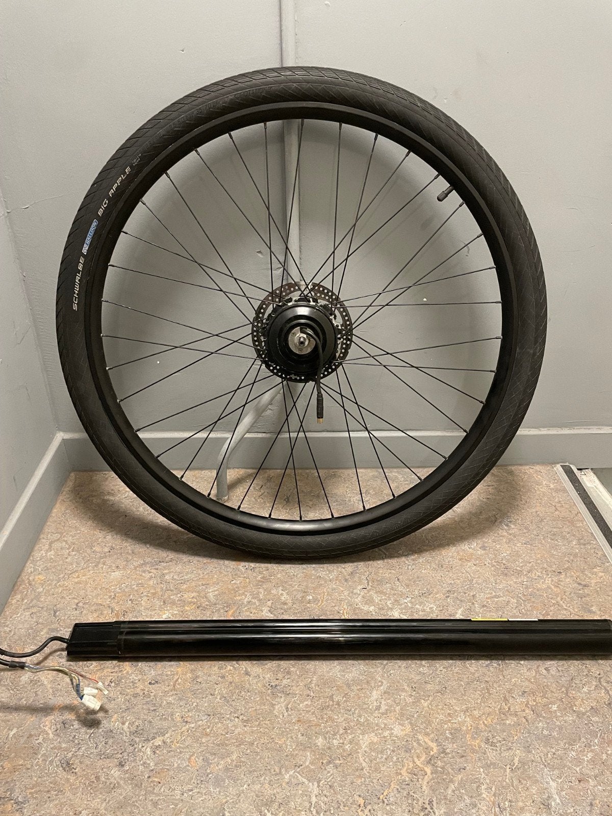 Vanmoof S1 accu voorwiel, Ophalen, Gebruikt, Vanmoof