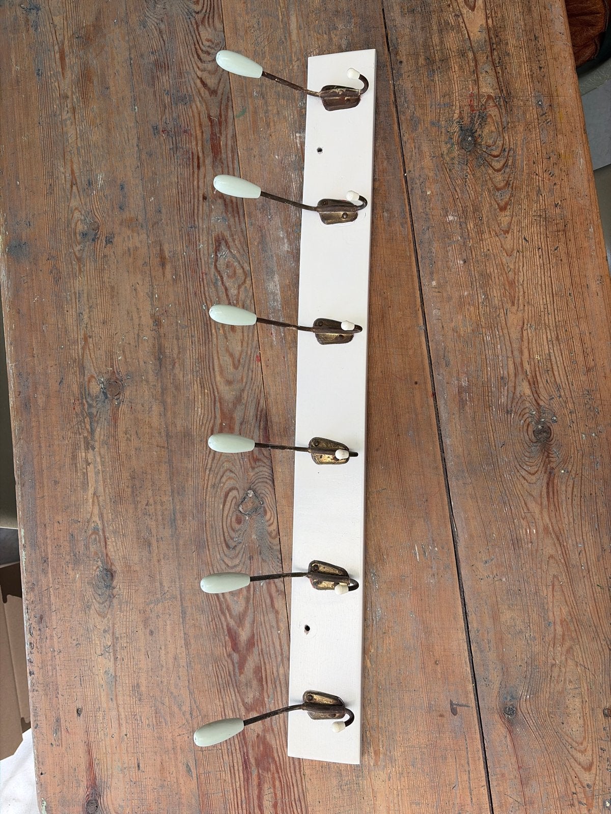 Vintage kapstok, Wandkapstok, Gebruikt, Ophalen of Verzenden, Minder dan 100 cm