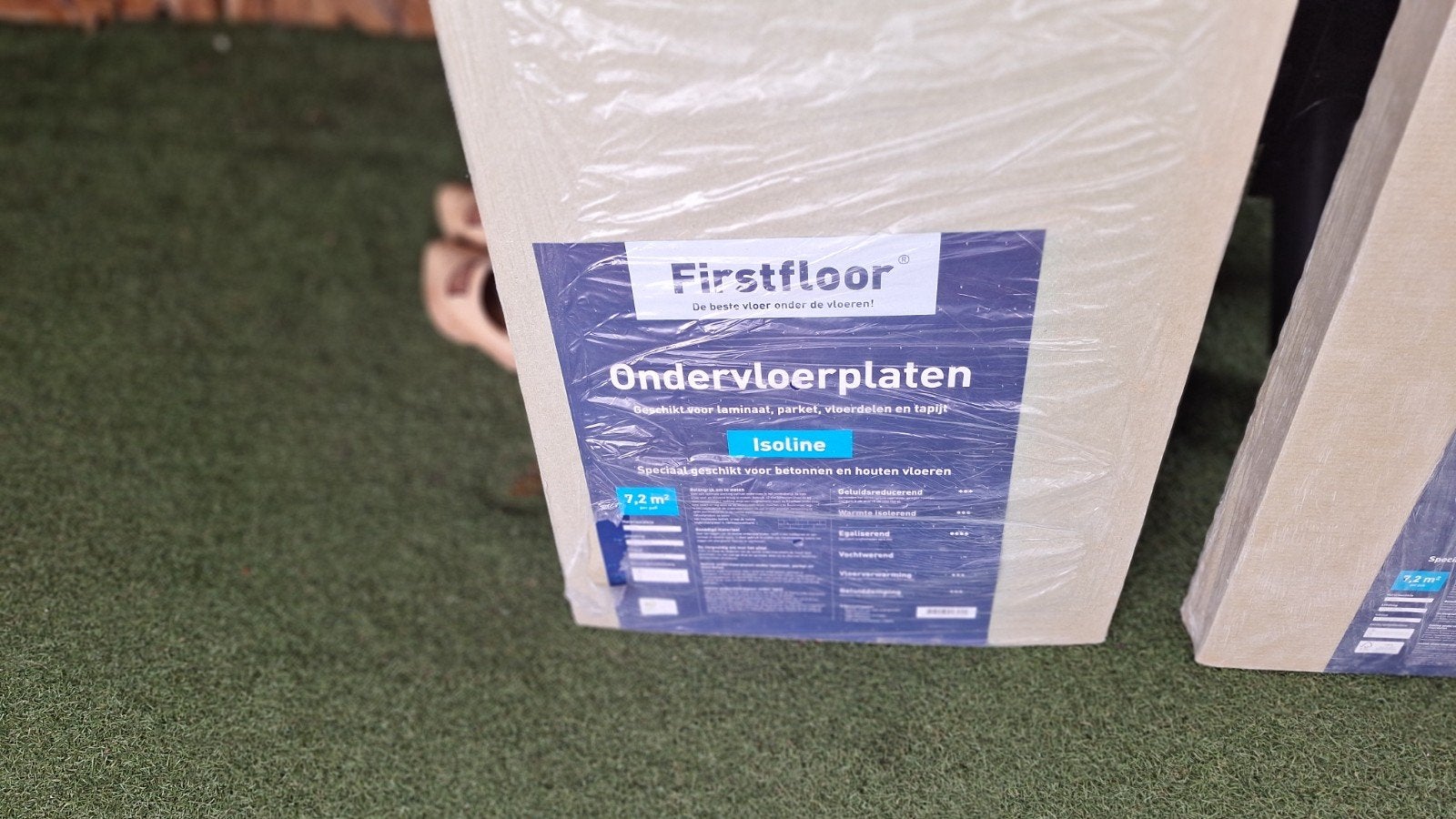 Ondervloerplaten fitstfloor., Doe-het-zelf en Verbouw, Ophalen, Nieuw, Overige materialen, 15 m² of meer