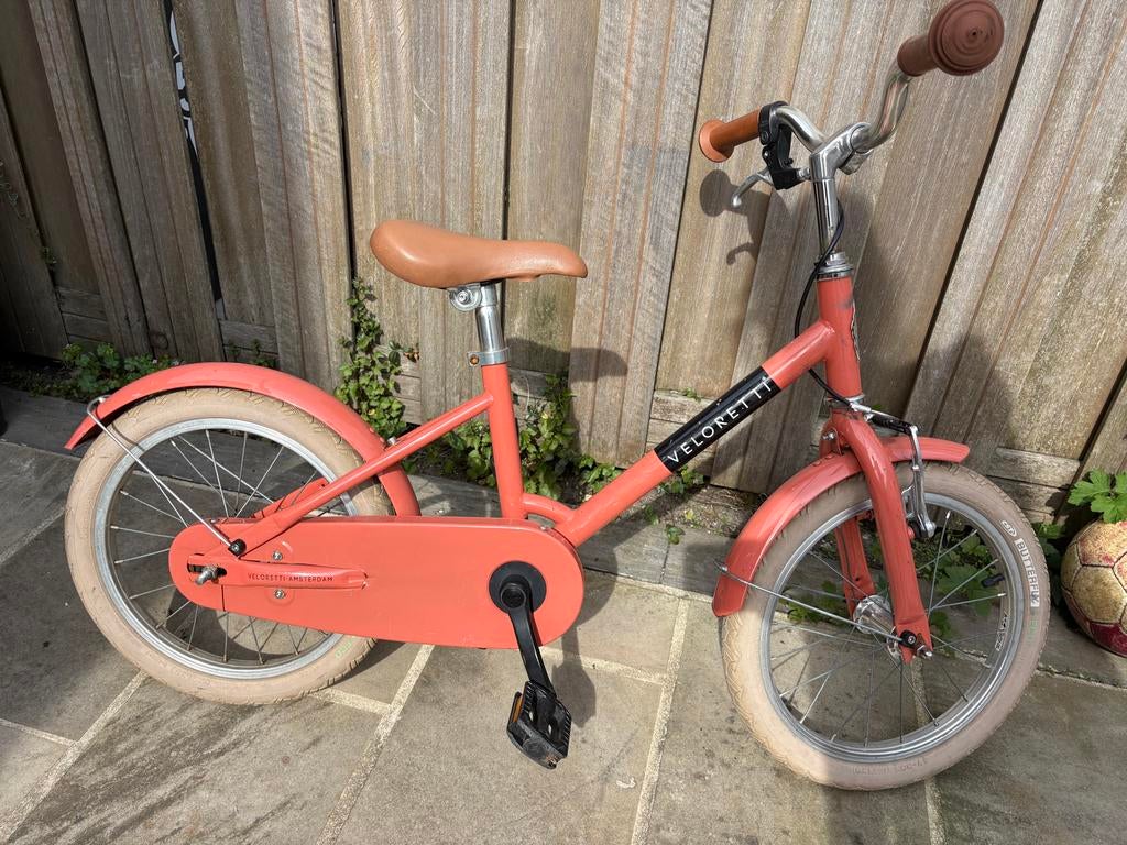 Veloretti kinderfiets 16 inch, Ophalen, Gebruikt, Terugtraprem, 16 tot 20 inch