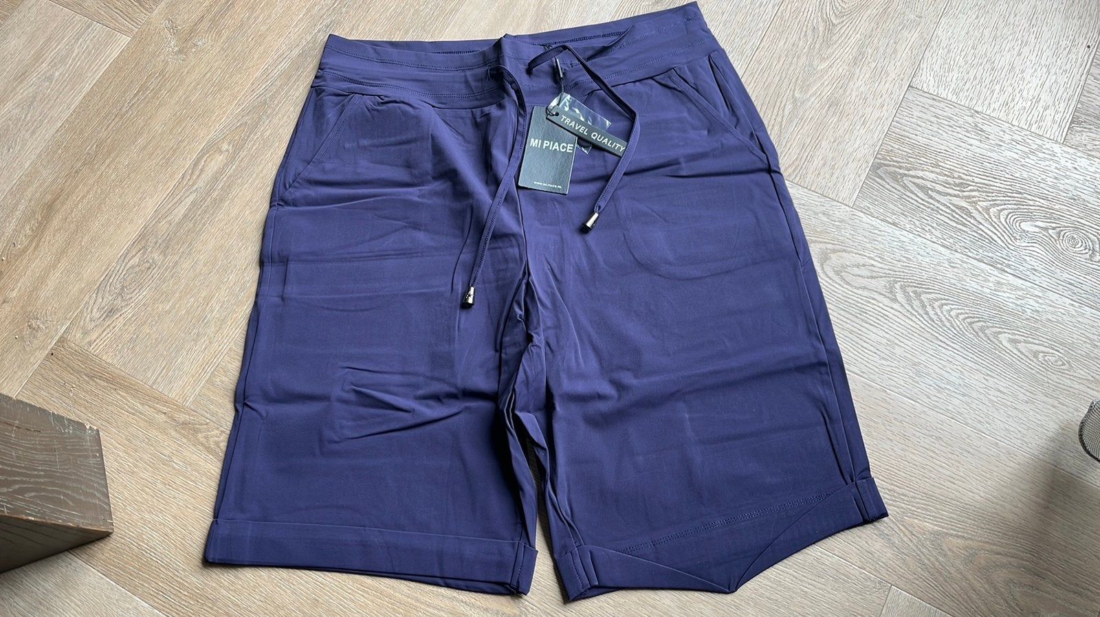 Dames korte broek maat XXL Mi Piace, Kort, Paars, Maat 46/48 (XL) of groter, Nieuw