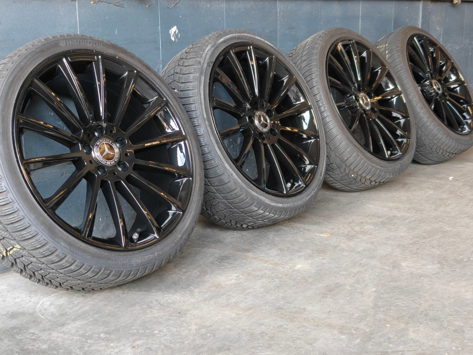 19 Inch Mercedes A Klasse B Klasse Winterset Hankook TPMS, 19 inch, Banden en Velgen, Onbekend, Nieuw