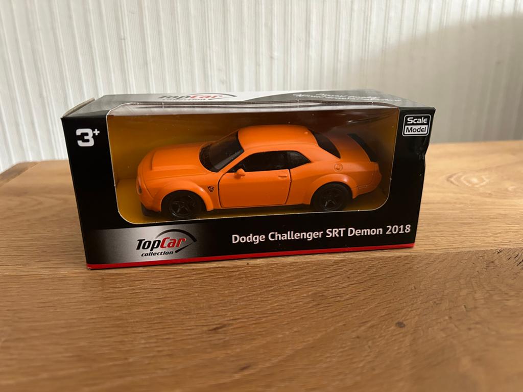 Dodge Challenger Topcar Nieuw Limited Edition, Hobby en Vrije tijd, Modelauto's | 1:32, Verzenden, Nieuw, Auto, Overige merken