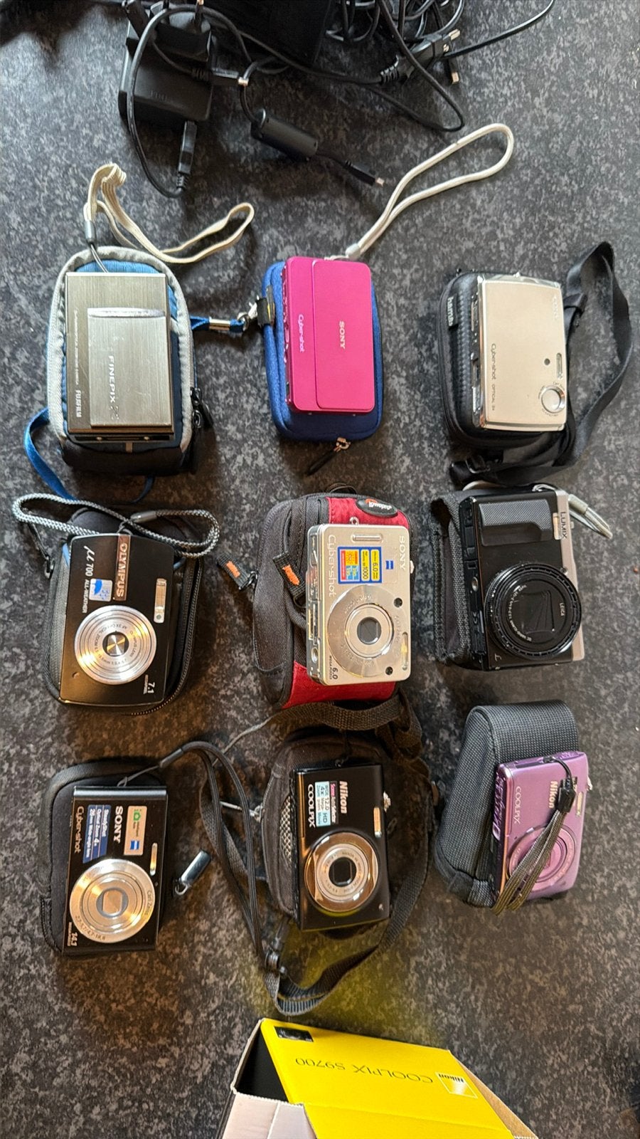 Partij digitale foto camera’s., Ophalen of Verzenden, Zo goed als nieuw, Canon, 8 keer of meer
