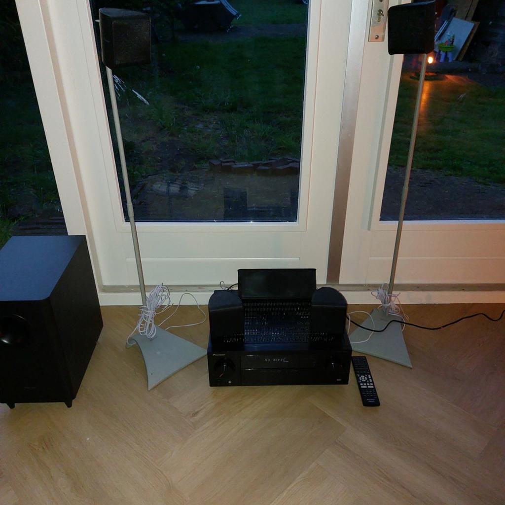 Pioneer VSX-324 receiver home cinema, Audio, Tv en Foto, Home Cinema-sets, Ophalen, 70 watt of meer, Pioneer, 5.1-systeem