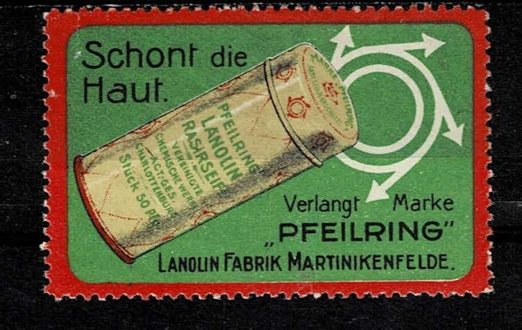 sluitzegel Duitsland PFEILRING, Ophalen of Verzenden, Overige thema's