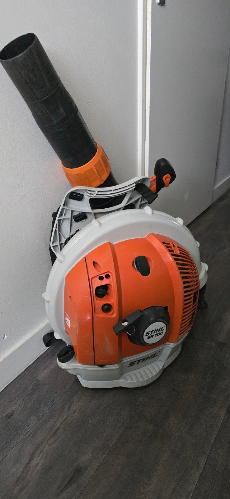 STIHL BR700 bladblazer, Ophalen, Benzine