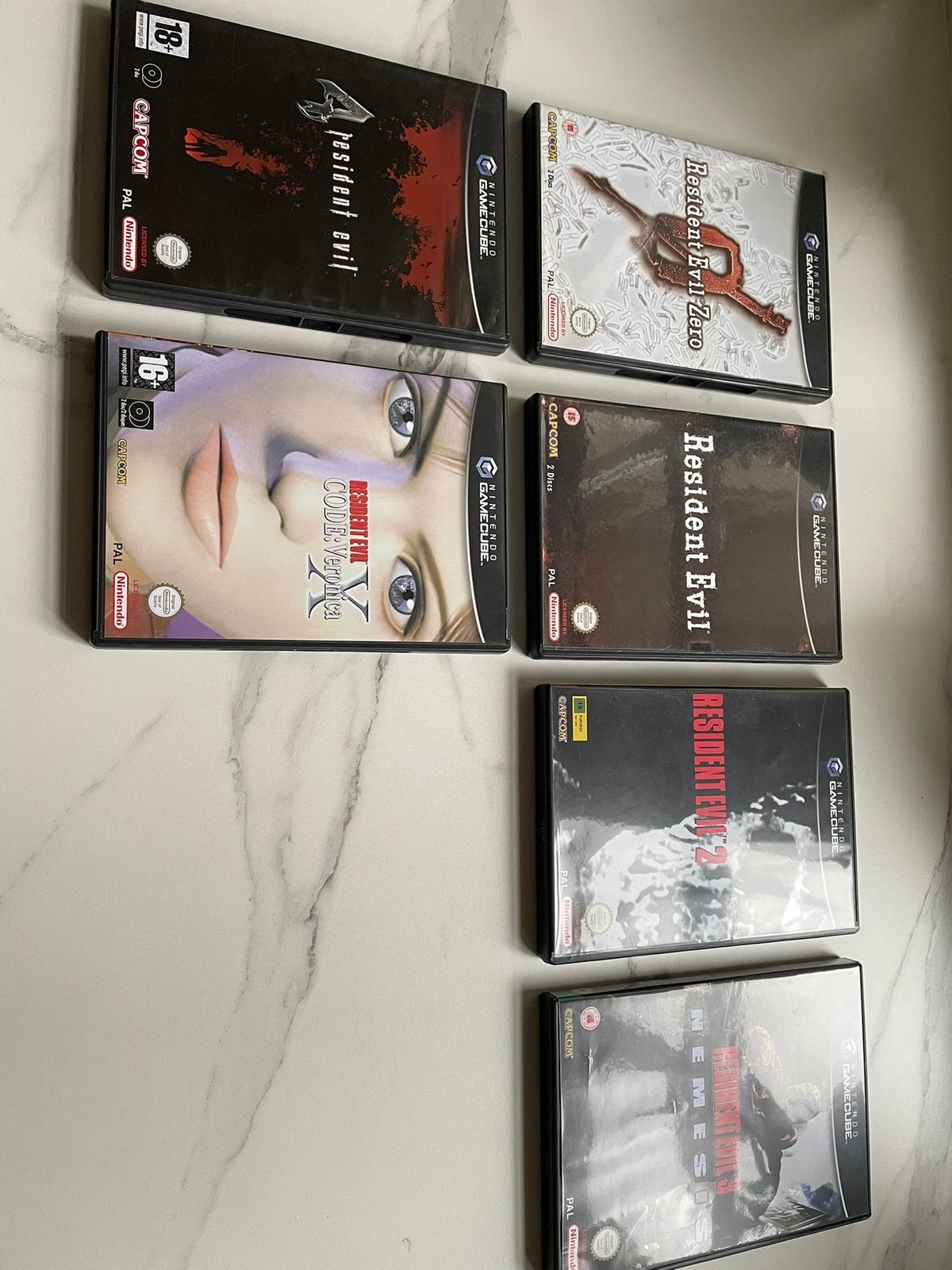Gamecube Resident Evil collectie, Spelcomputers en Games, Games | Nintendo GameCube, Vanaf 18 jaar, 1 speler, Zo goed als nieuw