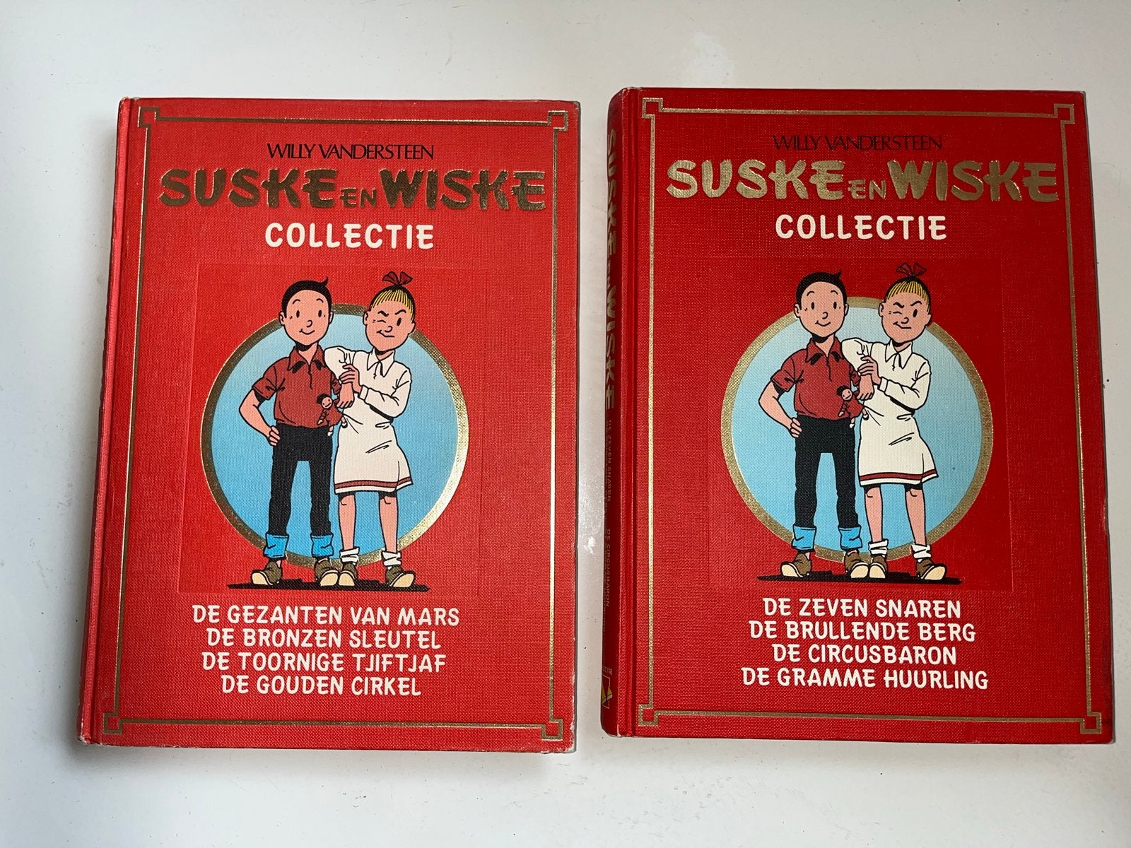 Suske en Wiske Collectie - 2 hardcover boeken, Boeken, Meerdere stripboeken, Ophalen, Gelezen