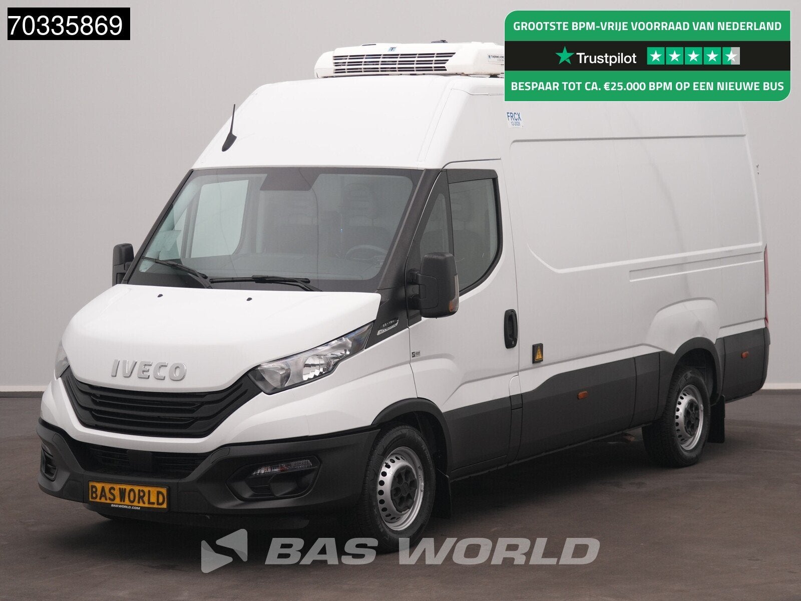 Iveco Daily 35S16 Automaat Koel/Vrieswagen -15 Kerstner Ther, Auto's, Automaat, Stof, Euro 6, Iveco